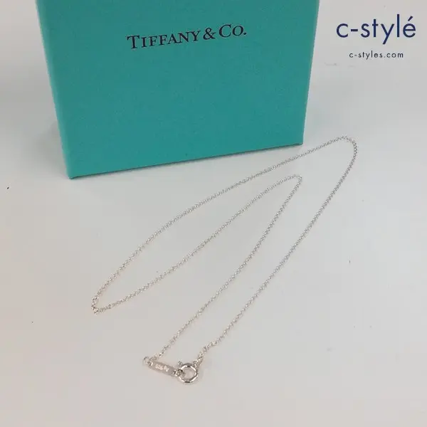 Tiffany&Co. ティファニー ネックレスチェーン シルバー Ag925 レディース