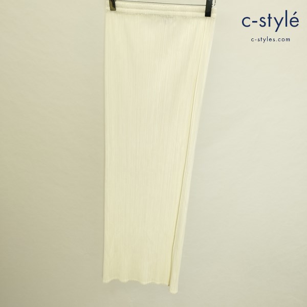 PLEATS PLEASE ISSEY MIYAKE プリーツスカート 4 アイボリー PP05-JG001 日本製 レディース