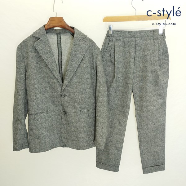 UNITED TOKYO ユナイテッドトウキョウ セットアップ ジャケット パンツ 1 グレー 日本製