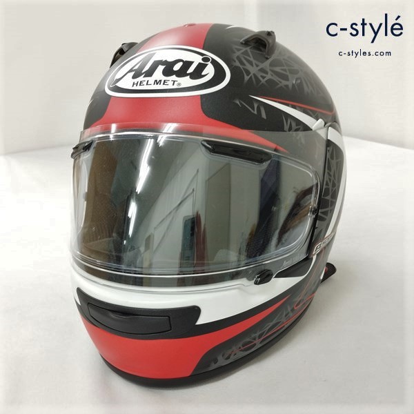 Arai アライ Quantum-J クアンタム-J フルフェイスヘルメット 59.60cm未満 マルチカラー 2018年製 日本製 バイク用品