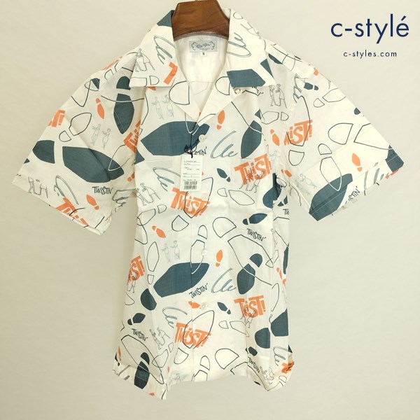 Or Glory オアグローリー アロハシャツ S マルチカラー オープンカラーシャツ 日本製 綿100 総柄