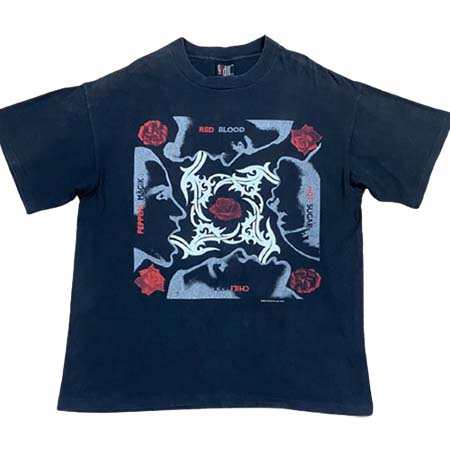 ロックTシャツ(ROCK T-SHIRT) Red Hot Chili Peppers レッド･ホット･チリ･ペッパーズ  シングルステッチ USA製 ヴィンテージ