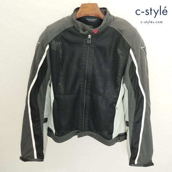 DAINESE ダイネーゼ メッシュジャケット 48 ブラック×グレー ライダースジャケット バイク用品