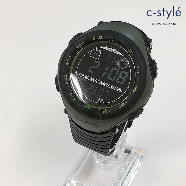 SUUNTO スント VECTOR HR 腕時計 ダークグリーン ベクター デジタル 高度計 気圧計