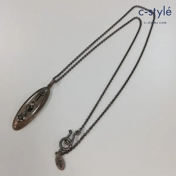 HYSTERIC GLAMOUR × Le Tabou ネックレス シルバー ペンダント スカル 十字架