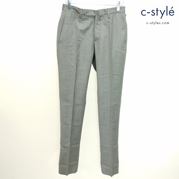 INCOTEX インコテックス スラックス 42 グレー 113-18-0062 SUPER 100’S SLIMfit PATTERN30