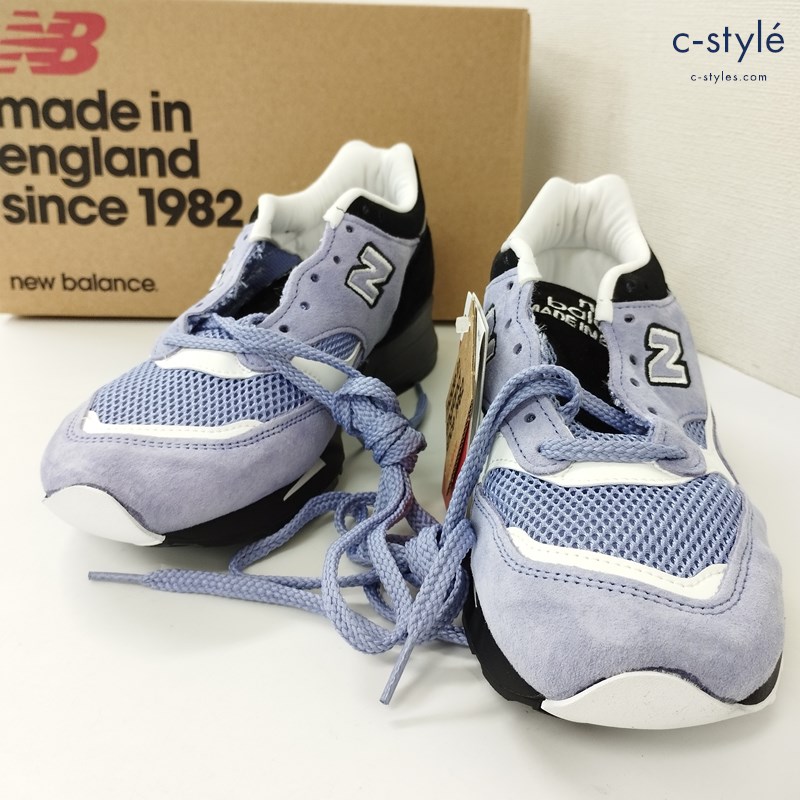 New Balance ニューバランス スニーカー 8 （26.0cm） パープル×ブラック M1500SVL MADE IN UK スエード調