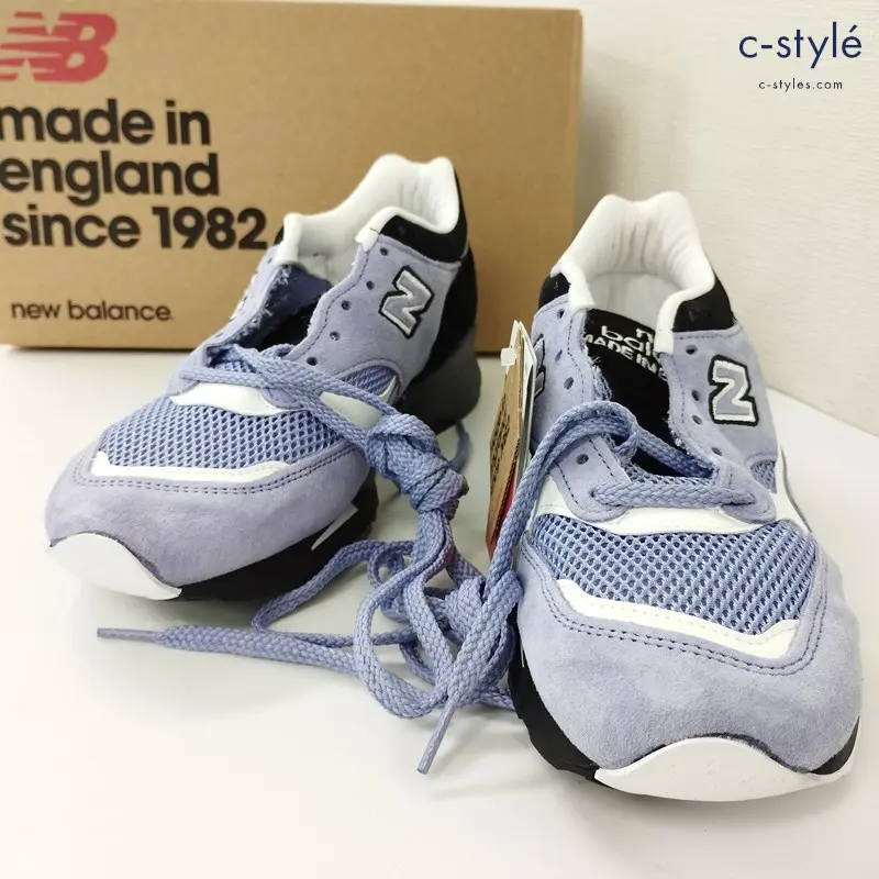 New Balance ニューバランス スニーカー 8 （26.0cm） パープル×ブラック M1500SVL MADE IN UK スエード調
