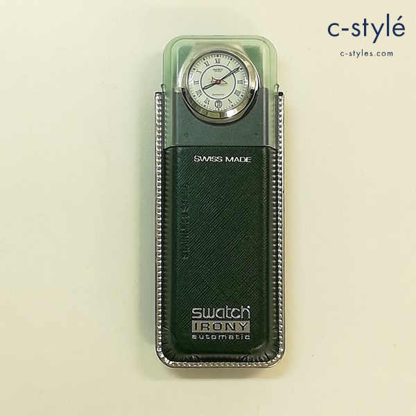 Swatch スウォッチ IRONY automatic 腕時計 ネイビー 自動巻き アナログ