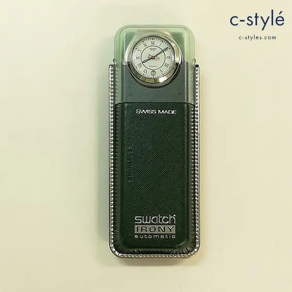 Swatch スウォッチ IRONY automatic 腕時計 ネイビー 自動巻き アナログ
