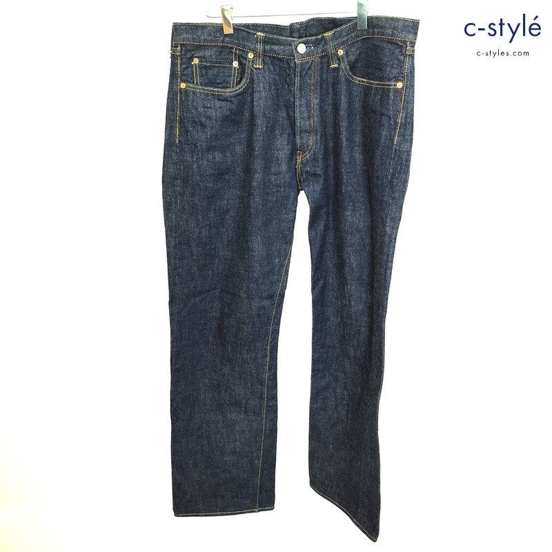 FULL COUNT フルカウント デニムパンツ 35 インディゴ LOT0105 ジーンズ 綿100 日本製 セルビッチ 赤耳