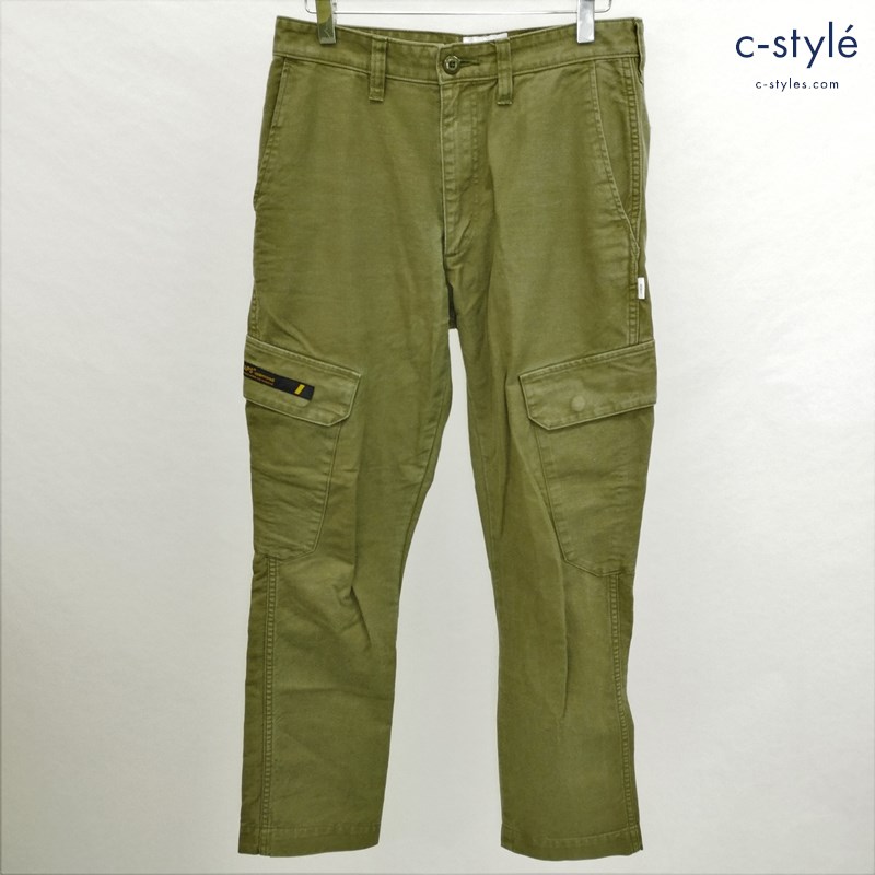 WTAPS ダブルタップス JUNGLE SKINNY 1 オリーブ トラウザー パンツ 201BRDT-PTM02 綿100