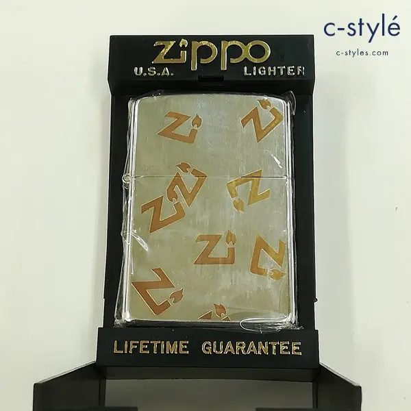 ZIPPO ジッポー 1984年製 Z! ロゴ オイルライター シルバー 喫煙具