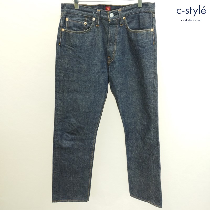 RESOLUTE リゾルト 710 デニムパンツ W32 L30 インディゴ 綿100 日本製 ジーンズ