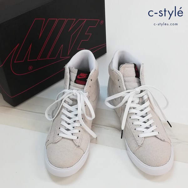 NIKE ナイキ BLAZER MID QS UD STRANGER THINGS スニーカー 28cm ベージュ系 CJ6102-100