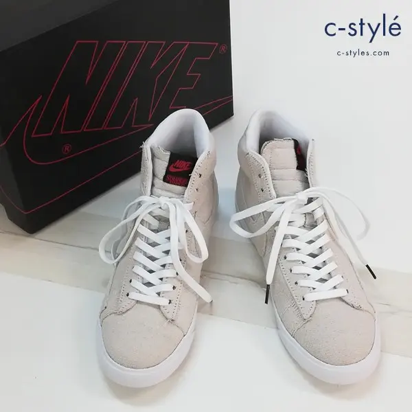 NIKE ナイキ BLAZER MID QS UD STRANGER THINGS スニーカー 28cm ベージュ系 CJ6102-100