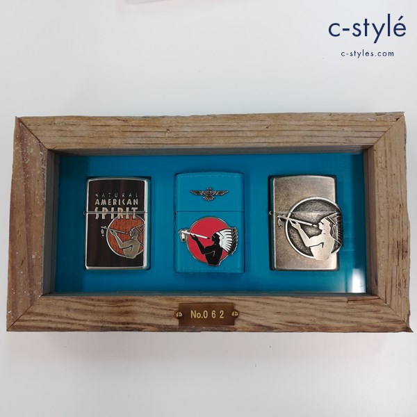 ZIPPO ジッポー AMERICAN SPIRIT アメリカンスピリット 400個限定 2018年懸賞 オイルライター 3個セット