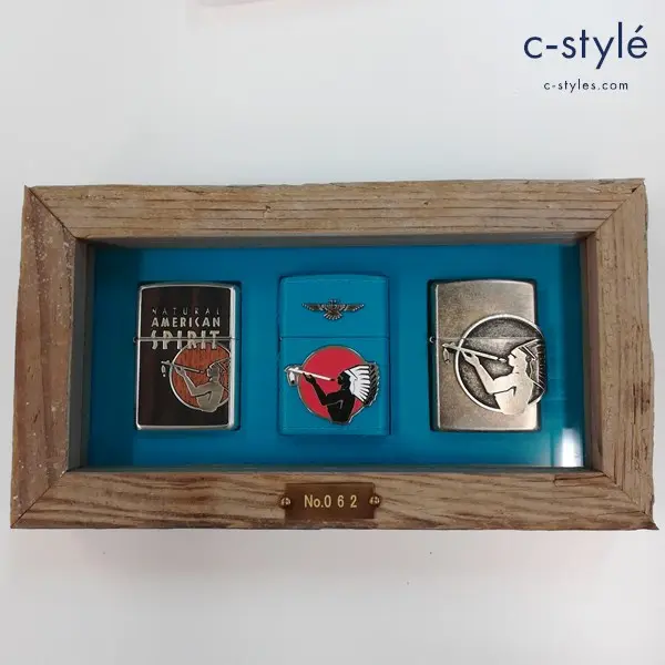 ZIPPO ジッポー AMERICAN SPIRIT アメリカンスピリット 400個限定 2018年懸賞 オイルライター 3個セット