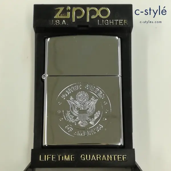 ZIPPO ジッポー United States of America 1998 オイルライター シルバー 喫煙具