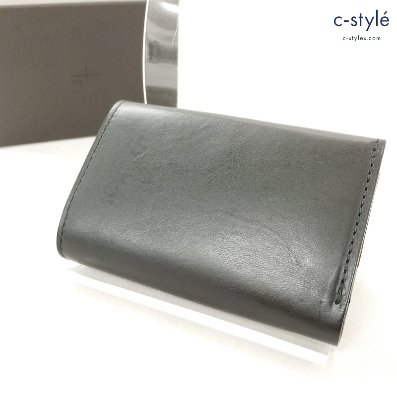 m+ エムピウ straccio superiore ストラッチョスペリオーレ 財布 ブラック 13059502