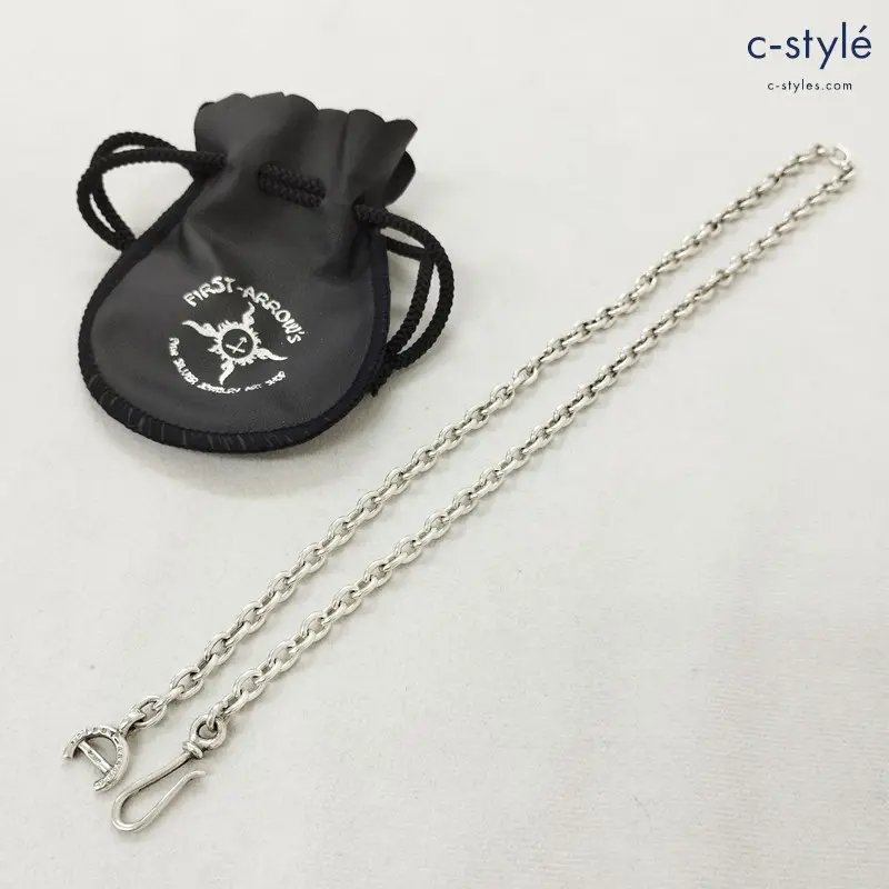 FIRST ARROW’S ファーストアローズ ネックレスチェーン シルバー W-BROS O-061