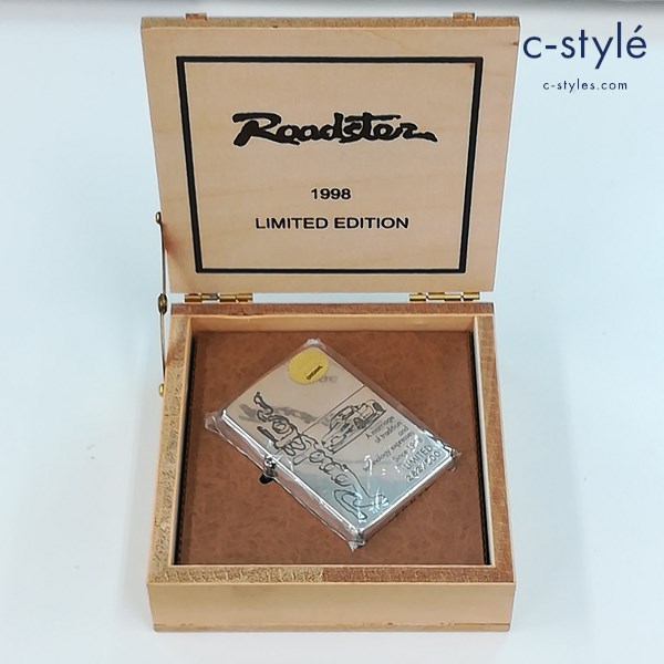 ZIPPO ジッポー MAZDA Roadster 1998年限定 オイルライター シルバー 喫煙具