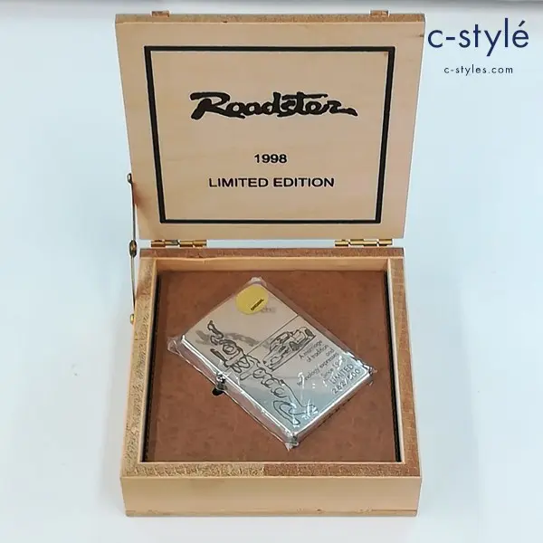 ZIPPO ジッポー MAZDA Roadster 1998年限定 オイルライター シルバー 喫煙具