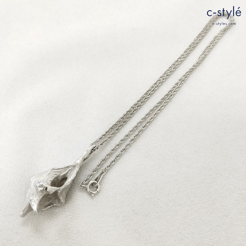 岩倉康二 イワクラコウジ ネックレス シルバー 鳥 ペンダント アクセサリー