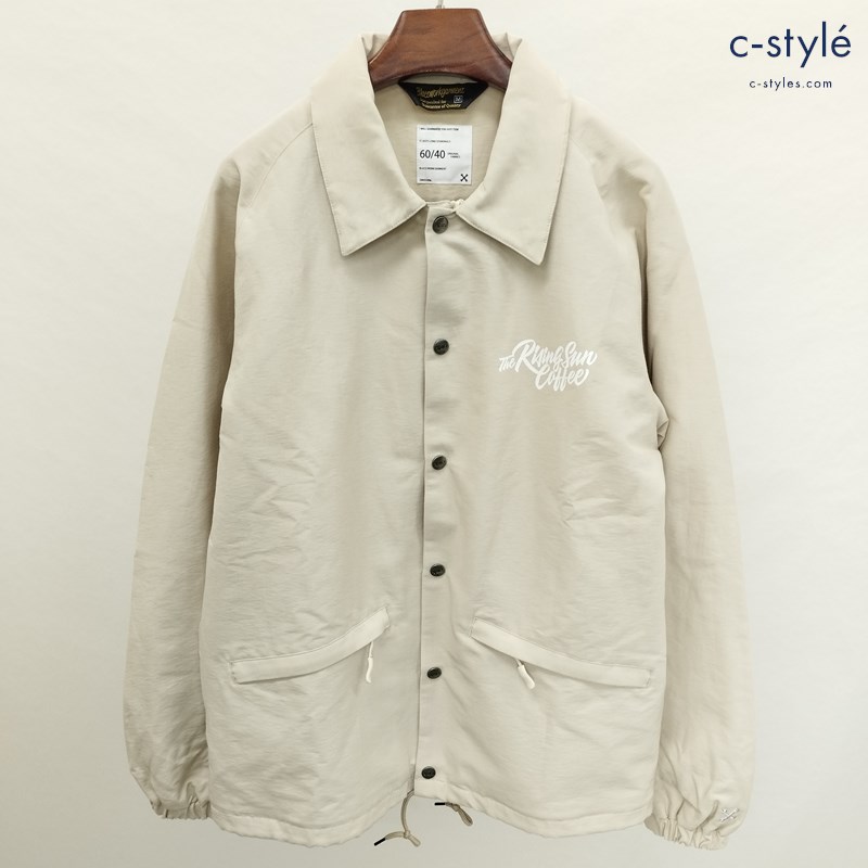 Bluco×The Rising Sun Coffee コーチジャケット M ベージュ系 長袖