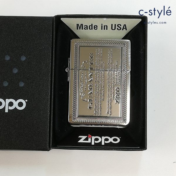 ZIPPO ジッポー 1935 REPLICA GUARANTEE オイルライター シルバー 喫煙具