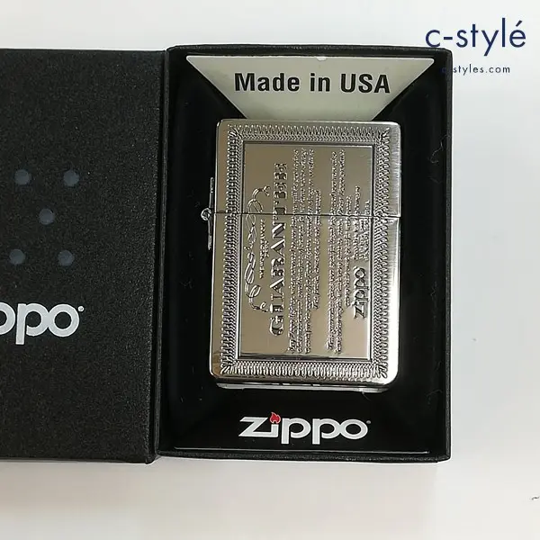 ZIPPO ジッポー 1935 REPLICA GUARANTEE オイルライター シルバー 喫煙具
