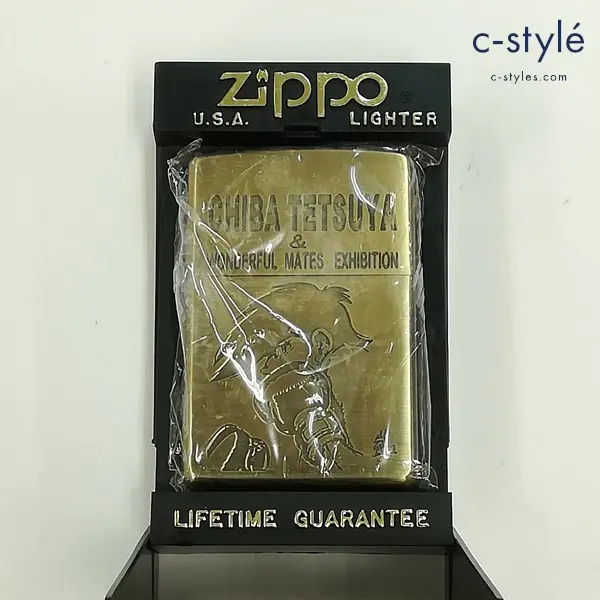 ZIPPO ジッポー ちばてつや あしたのジョー オイルライター ゴールド 喫煙具