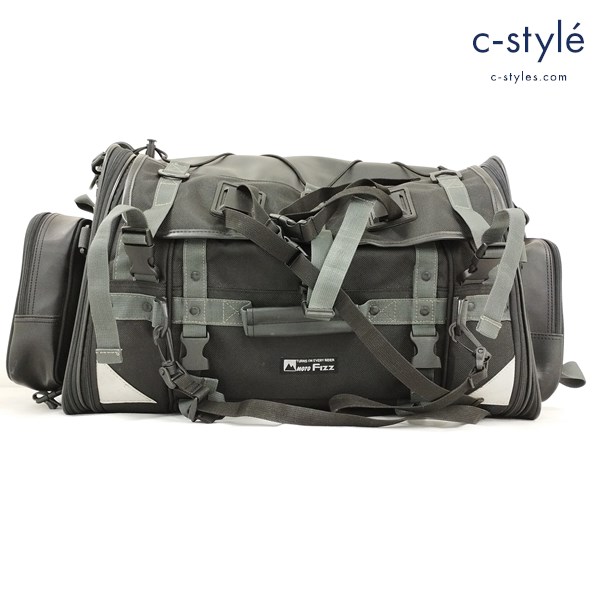 TANAX タナックス MOTOFIZZ フィールドシートバッグ 39～59L ブラック カバン バイク用品