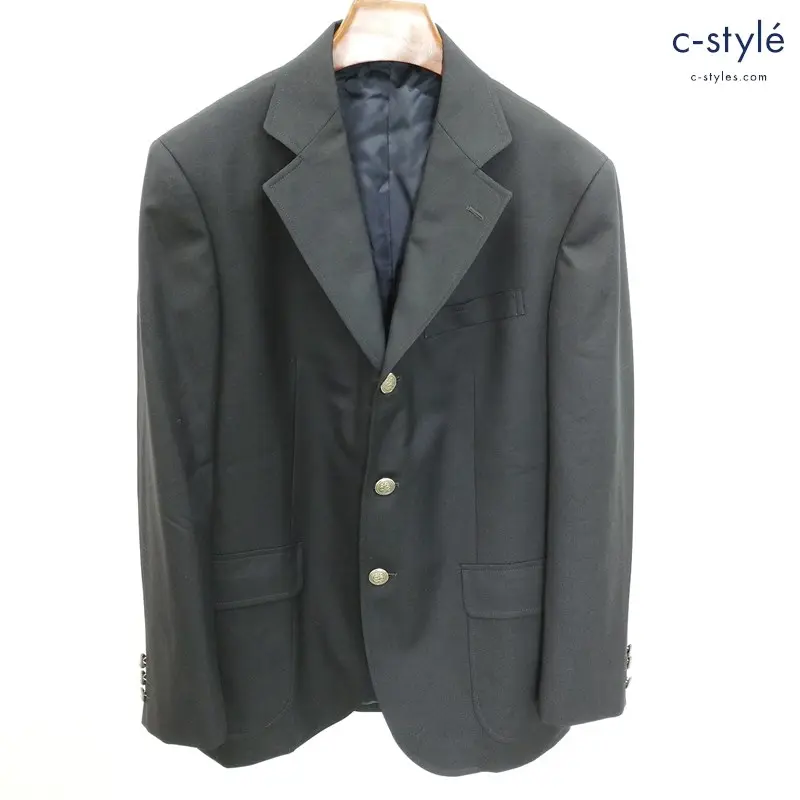 J.PRESS ジェイプレス ブレザー 36L ネイビー 銀ボタン 3B センターベント