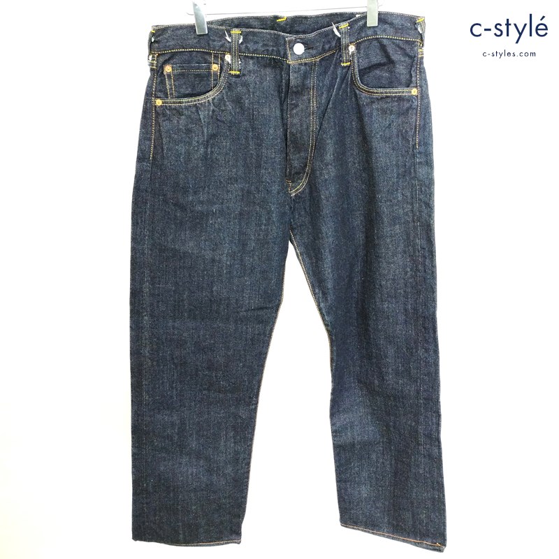 EVISU エヴィス NO.2 2000Z デニムパンツ 35 インディゴ エビス カモメ ジーンズ 502 ヤマネ