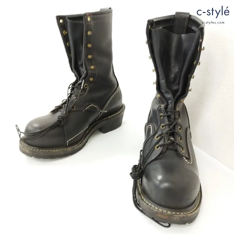 WESCO ウエスコ JOBMASTER レザーブーツ 8D ブラック Vibramソール