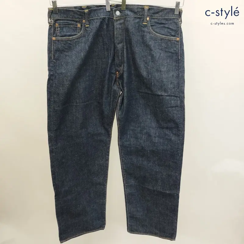 EVISU エヴィス デニムパンツ 44×35 インディゴ 2001 No.2 カモメ ボタンフライ 日本製