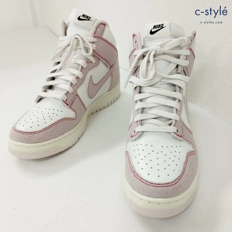 NIKE ナイキ DUNK HI 1985 Barely Rose スニーカー 28cm ピンク DQ8799-100 ダンク