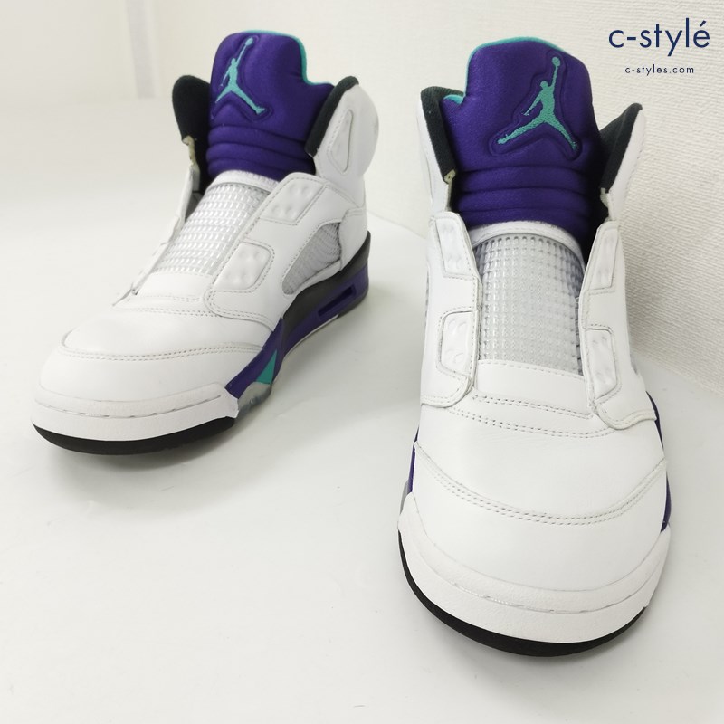 NIKE ナイキ AIR JORDAN 5 RETRO NRG スニーカー 28cm ホワイト AV3919-135 FRESH PRINCE