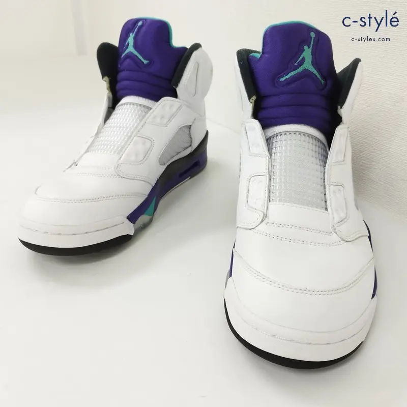 NIKE ナイキ AIR JORDAN 5 RETRO NRG スニーカー 28cm ホワイト AV3919-135 FRESH PRINCE