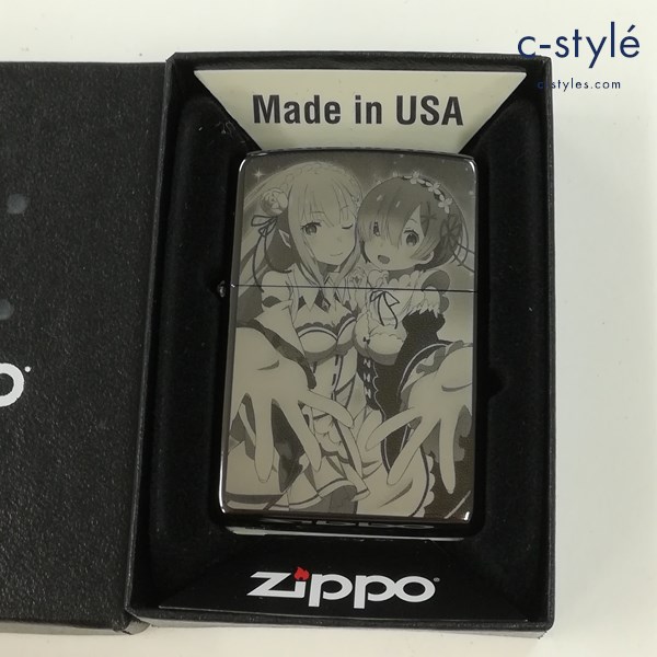 ZIPPO ジッポー Re:ゼロから始める異世界生活 リゼロ エミリア＆レム 喫煙具
