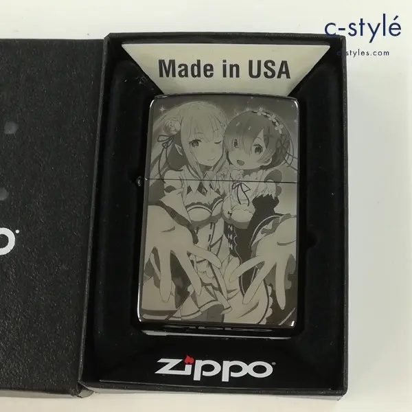 ZIPPO ジッポー Re:ゼロから始める異世界生活 リゼロ エミリア＆レム 喫煙具