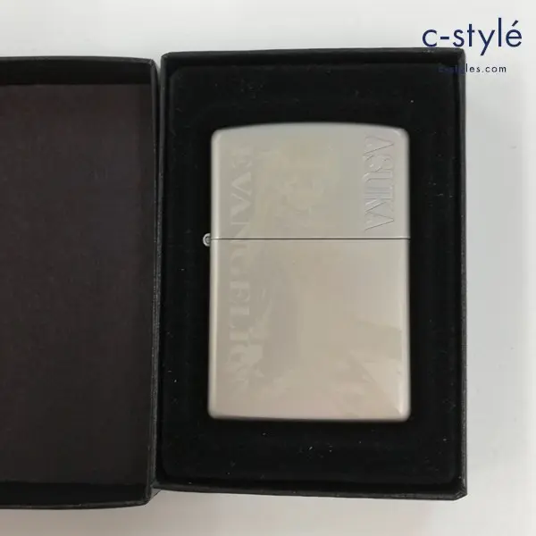 ZIPPO ジッポー エヴァンゲリオン アスカ オイルライター シルバー 喫煙具