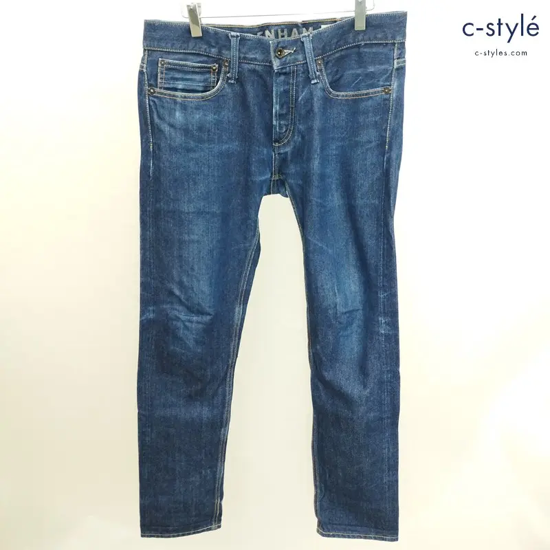 DENHAM デンハム デニムパンツ 33 インディゴ RAZOR MIJSAKURA ジーンズ ジーパン 日本製