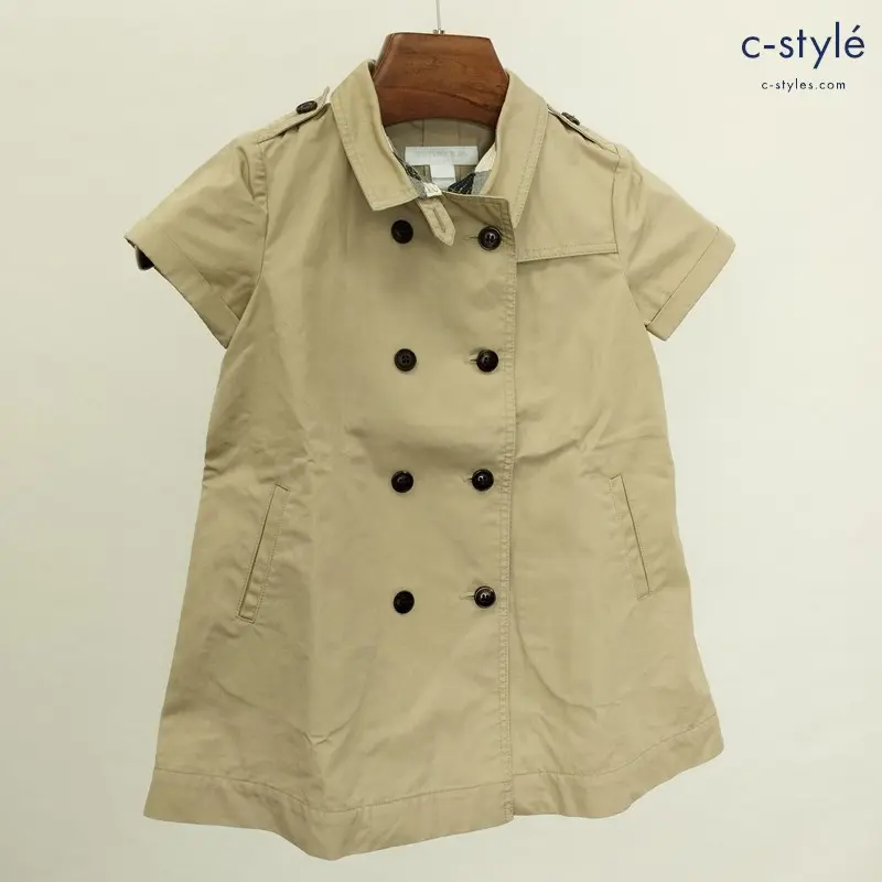 BURBERRY バーバリー トレンチワンピース 3Y ベージュ ワンピース 半袖 キッズ 子供服 女の子