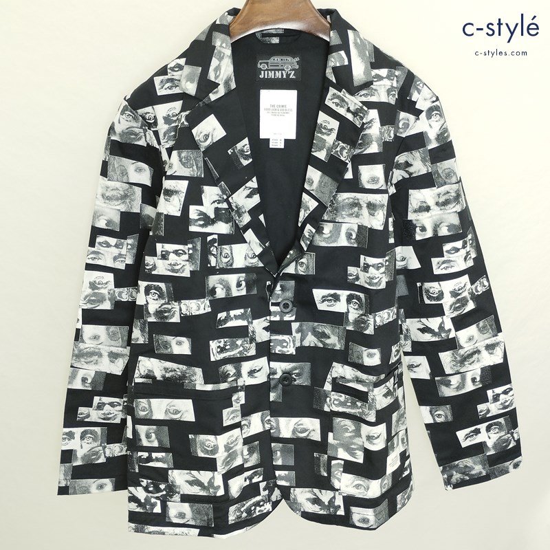 JIMMY’Z×THE CRIMIE ジミーズ×クライミー MONO EYES SUITS JACKET メンズ M レディース L ブラック