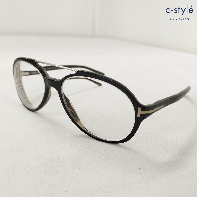 TOM FORD トムフォード メガネ 54□15 135 ブラック系 眼鏡 TF5017 855 UVカット イタリア製