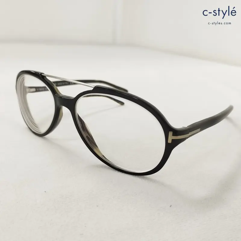 TOM FORD トムフォード メガネ 54□15 135 ブラック系 眼鏡 TF5017 855 UVカット イタリア製