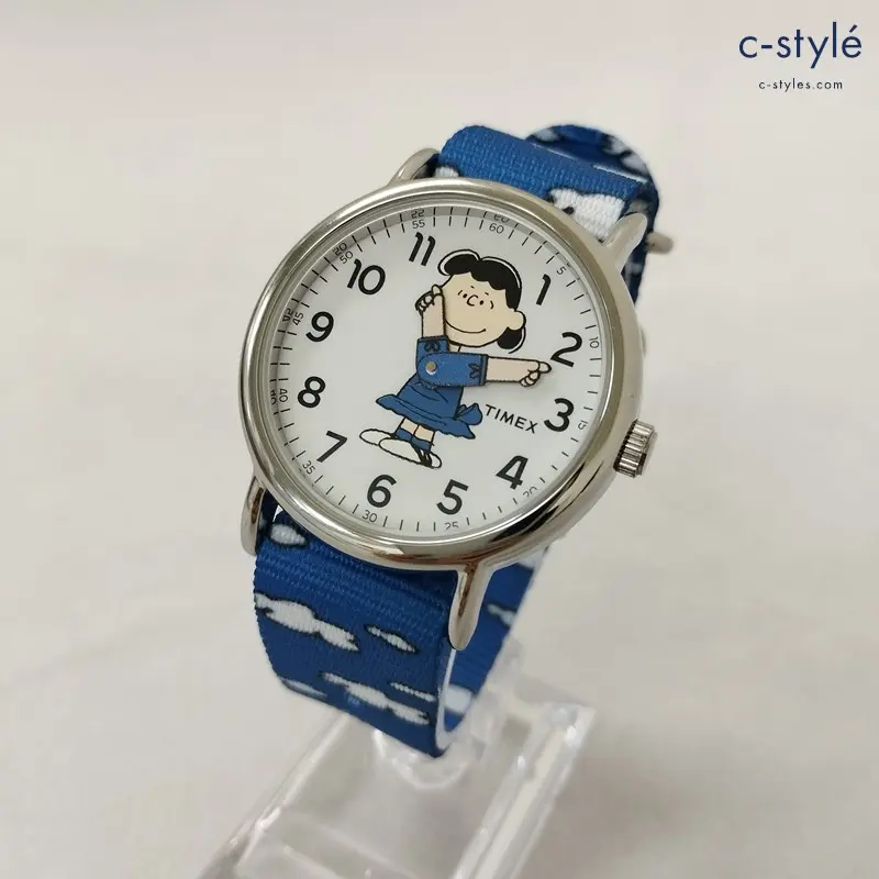 TIMEX タイメックス PEANUTS スヌーピー LUCY ルーシー 腕時計 コラボ クォーツ