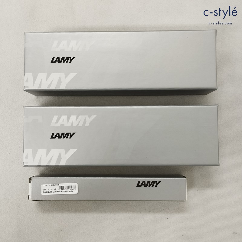 LAMY ラミー サファリ 万年筆 ピンク ブラック ホワイト 計3点